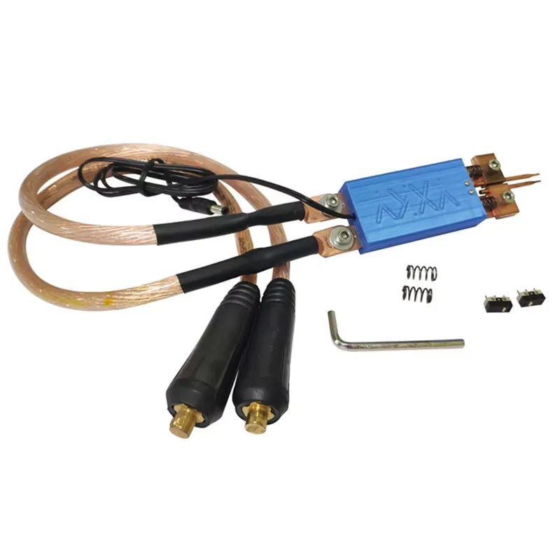 800A Micro Spot Welder Pen Kit - Automatic Trigger Switch, 4-12V，25mm² Cable for Lithium Battery/Nickel Strip/DIY Welding Tools