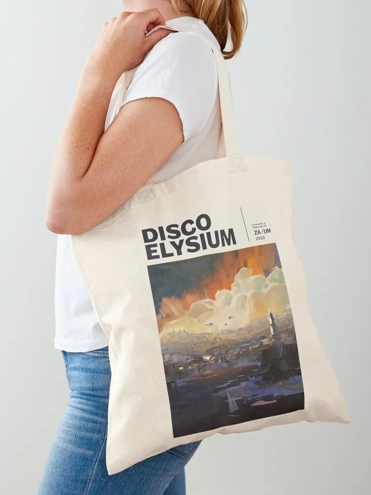Disco Elysium Essential Tote Bag Big bag shopper bag women free delivery bags
