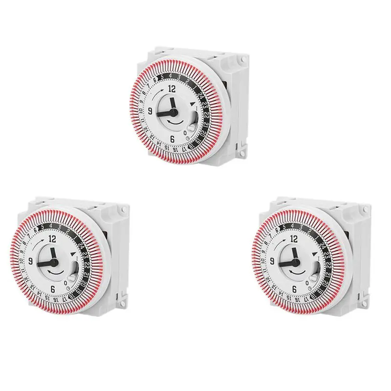 A74E-3X Industrial Timer Movement Timing FRK17-3 Intelligent Mechanical Time Control Switch Automatic Power-Off Timer Plug A