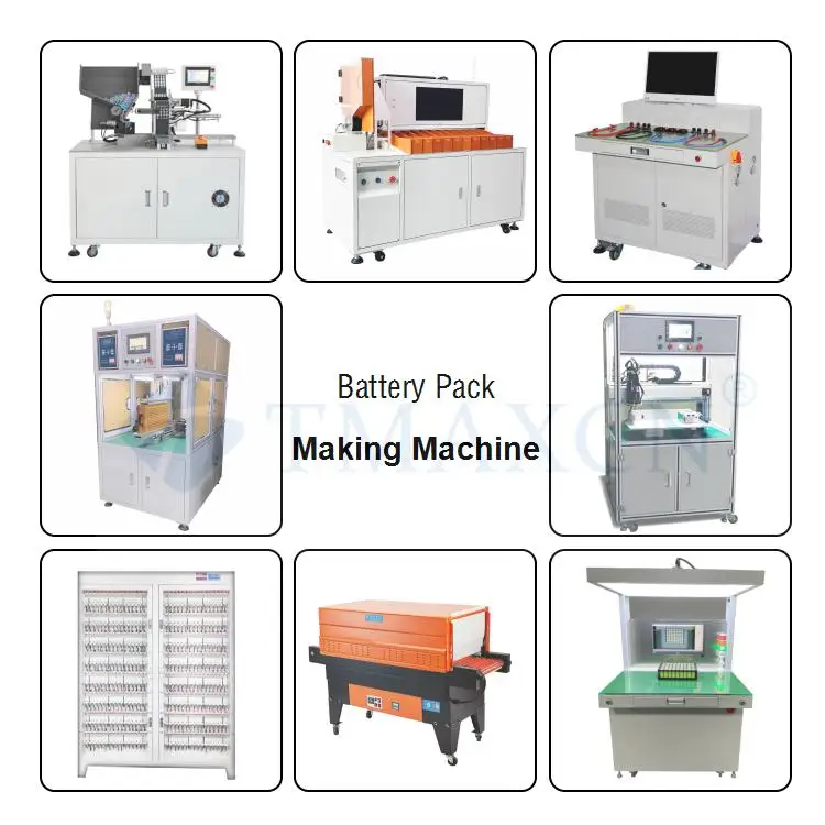 Cylindrical Cell Pack Assembling Line Equipment 18650/21700 Power Battery Assembly Line Machine