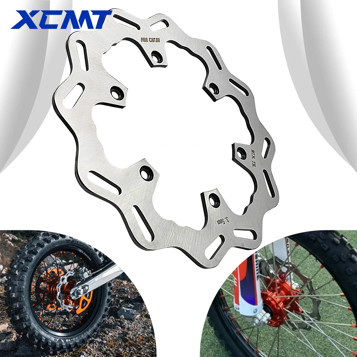 

Motorcycle 220/260 CNC Front Rear Brake Discs Rotors For KTM EXC EXCF SX SXF XC XCW XCF TPi Six Days 125 200 250 300 350 400 450