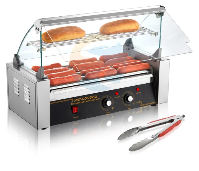 Commercial Use Desktop Stainless Steel Electric Heating Hot Dog Oven