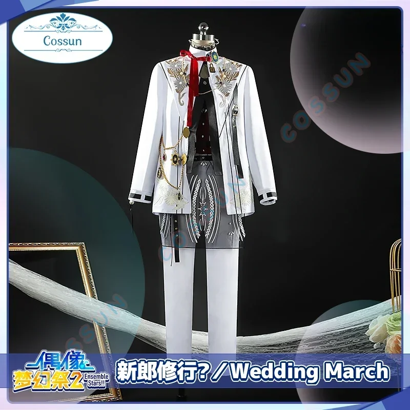 

COSSUN [Customized] Game Ensemble Stars Wedding March Morisawa Chiaki Sazanami Jun Kazehaya Tatsumi Cosplay Costume Clothing