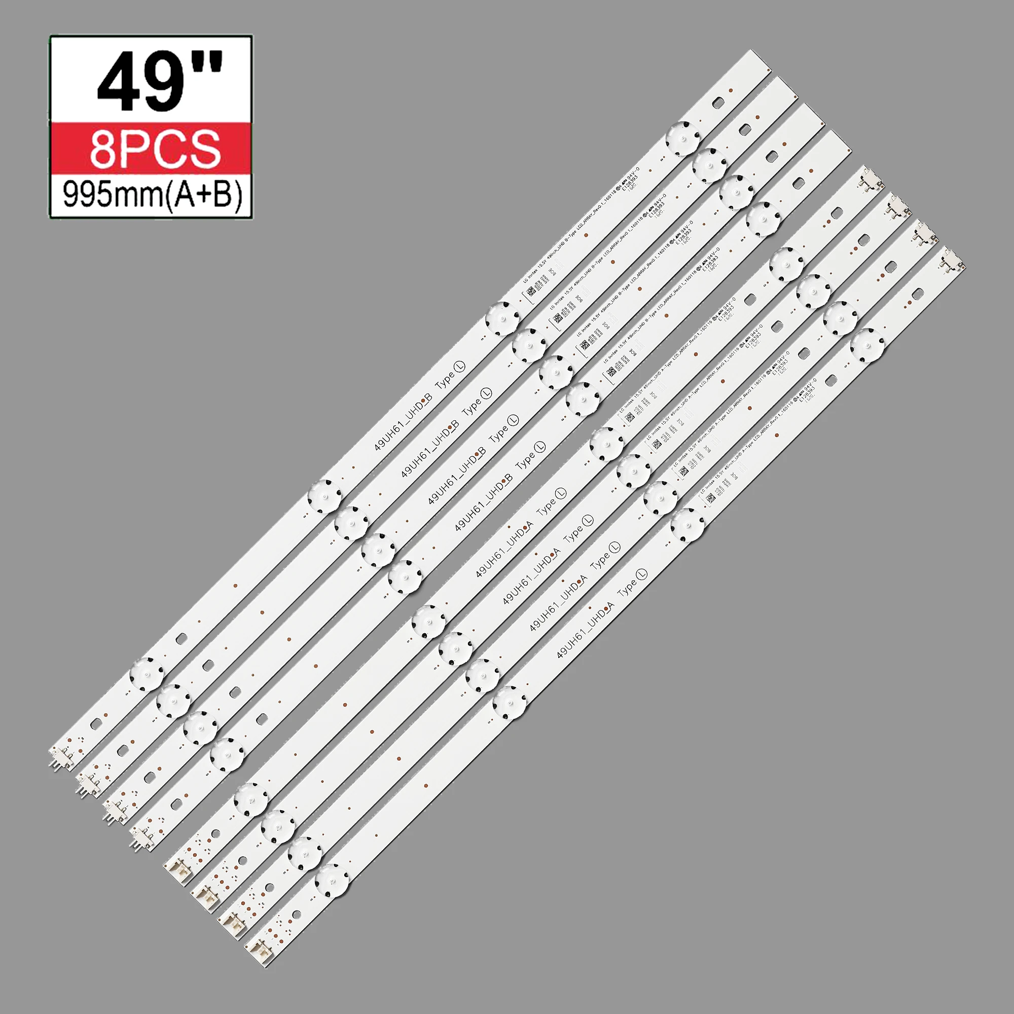 Фонарь подсветки для 49UH610V 49UH610A 49UH6100 49LF5100 49UH6030 49UF640V 49UF6407 49UH6507 49LF510V 49UH617Y