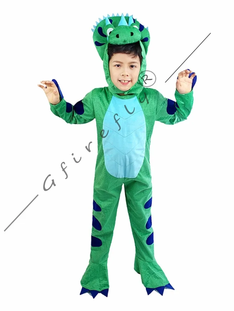 ชุดคอสเพลย์ไดโนเสาร์สัตว์สำหรับวันฮาโลวีน ชุดธีมไดโนเสาร์หลากหลายแบบสำหรับเด็ก ชุดสำหรับงานปาร์ตี้และการแสดงบนเวที
