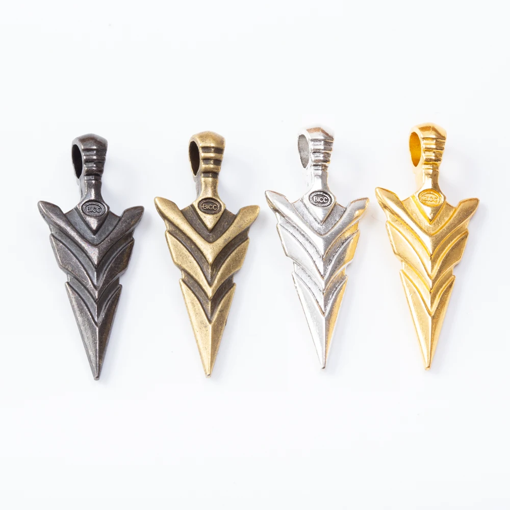 7pieces（arrow weapon）vintage zinc alloy charm metal pendant DIY jewelry discovery making accessories 1746