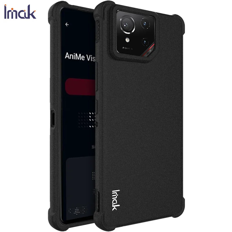 

For Asus Rog Phone 9 Pro 5G Matte Back Case IMAK Lens 360 Protect Air Bag Funda Rog Phone 9 SE Case Rog9 Phone9 9SE Soft Cover