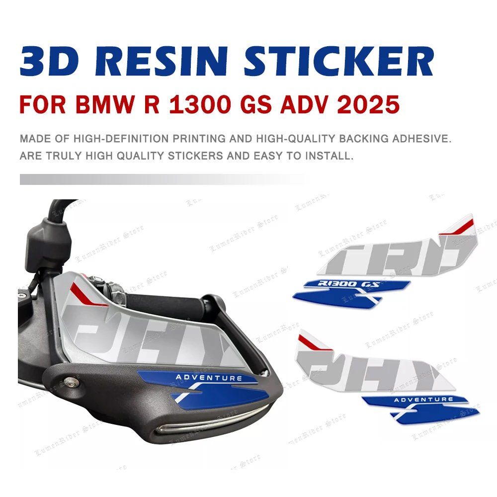 For R1300 GS R1300gs R 1300 GS ADV 2025 Handguard Shield Sticker Motorcycle Hand Guard Decal protector Kit