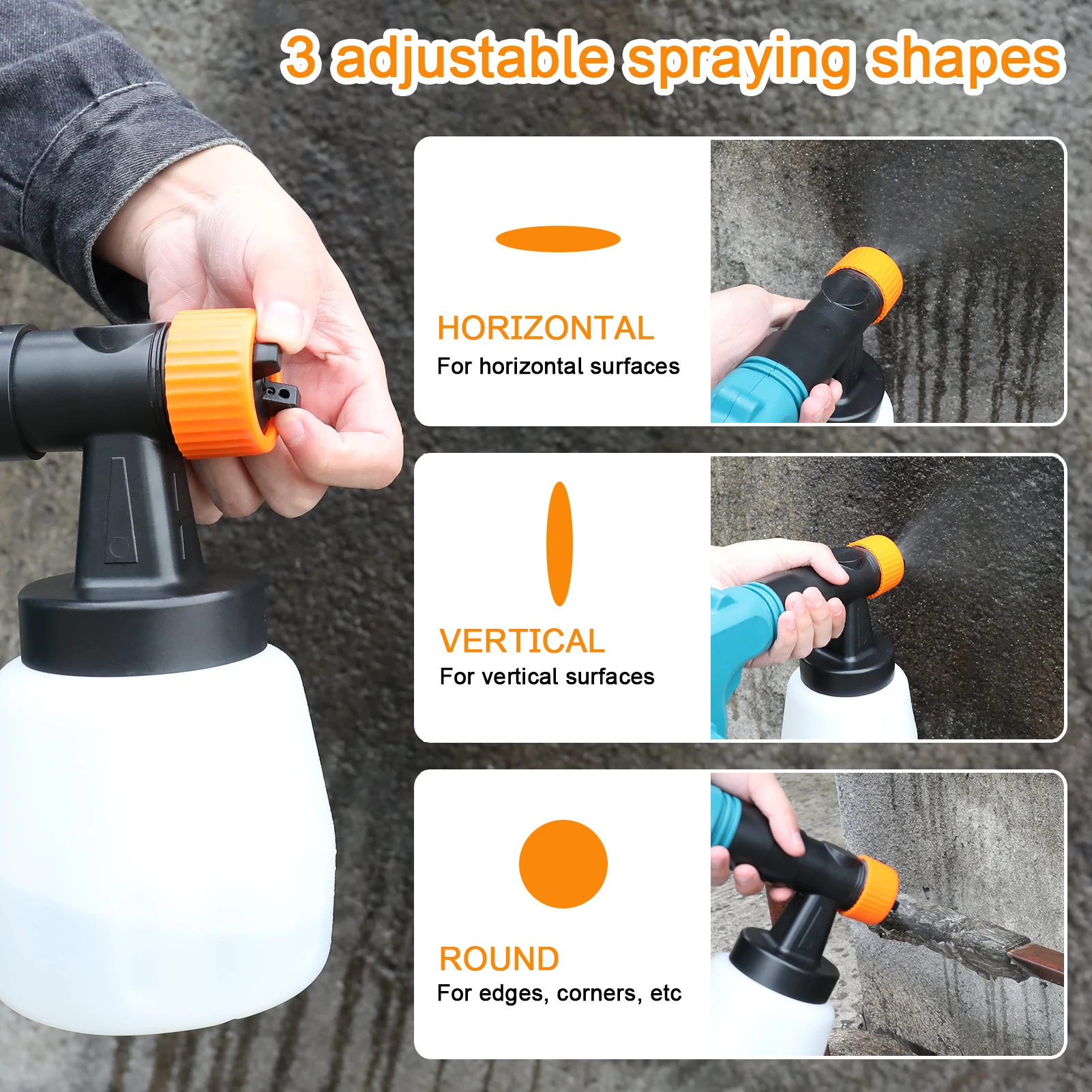 Power Blower to Paint Sprayer Conversion Kit Electric Blowing Machine to Painting Spraying Device Fitting Accessories Set Water