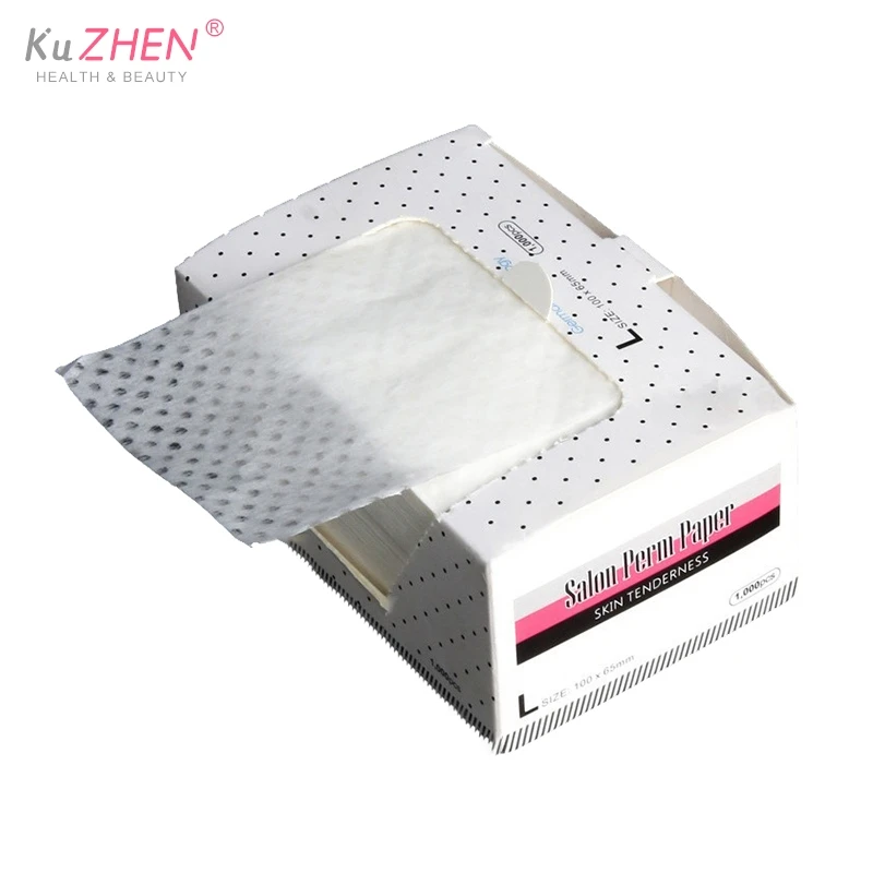 1pc S/M/L/XL 1000 Sheets Ultrathin Perm Papers Heat Resistant Blanching Papers Barber Shop Salon Disposable Perm Hair Paper Tool image 5