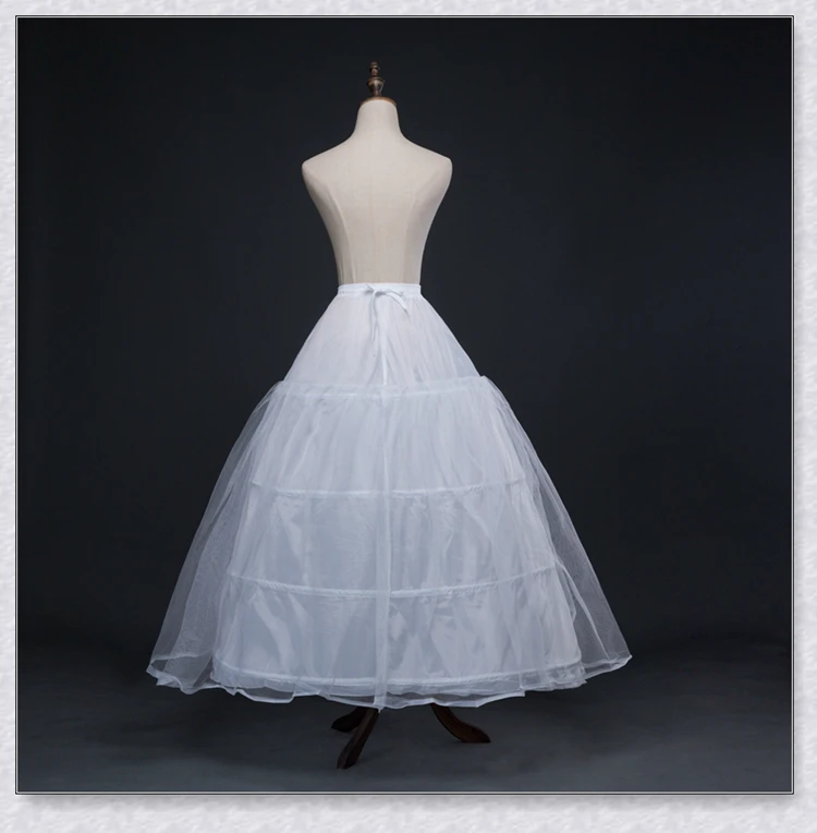 Jupon en Tulle avec 4 Cerceaux pour Patients, Robe de Bal, Sous-Jupe, Halka, Rockabilly, Nouvelle Collection