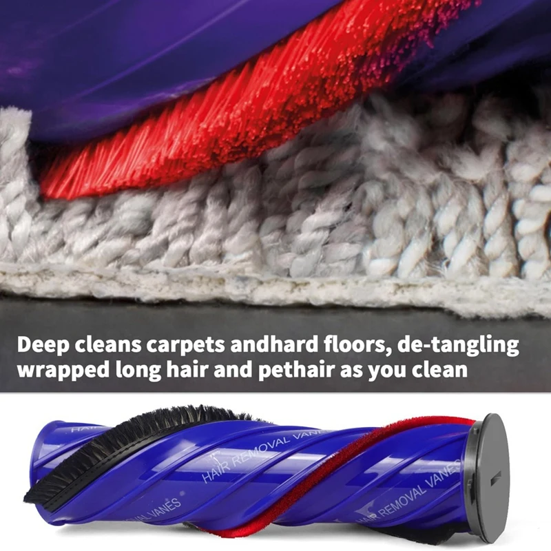 Direct Drive Anti-Winding Roller Brush For Dyson V11 V10 V8 V7 V12 SV10 SV11 SV12 SV14 SV30 Vacuum Cleaner Attachments