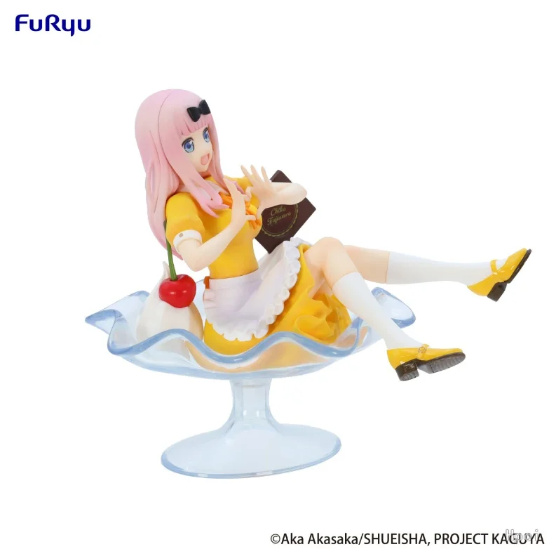 FuRyu Miss Kaguya Wants Me To Confess The First Kiss Will Never End Fujiwara Chika Figures Toys Model Gifts Collection Ornaments