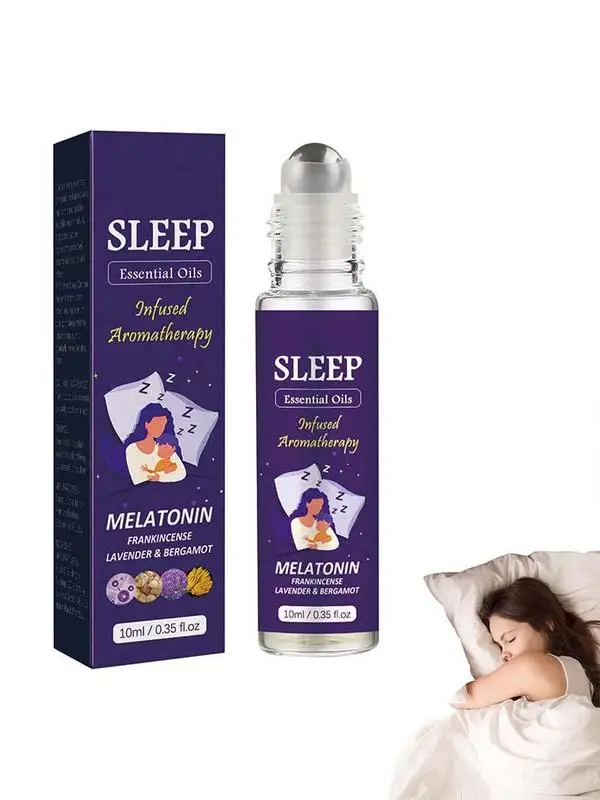 Spray de aceite esencial de aromaterapia para dormir profundo, Rollerball, aceite esencial de lavanda, Spray de niebla para dormir, 60ml, nuevo