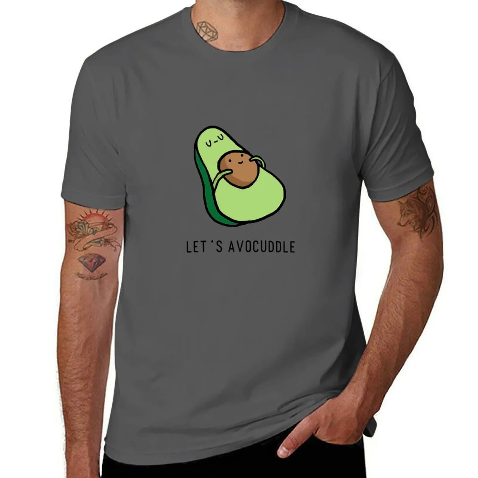 Let's Avocuddle T-Shirt t shirt for man 100 percent cotton t shirt for man T-Shirt