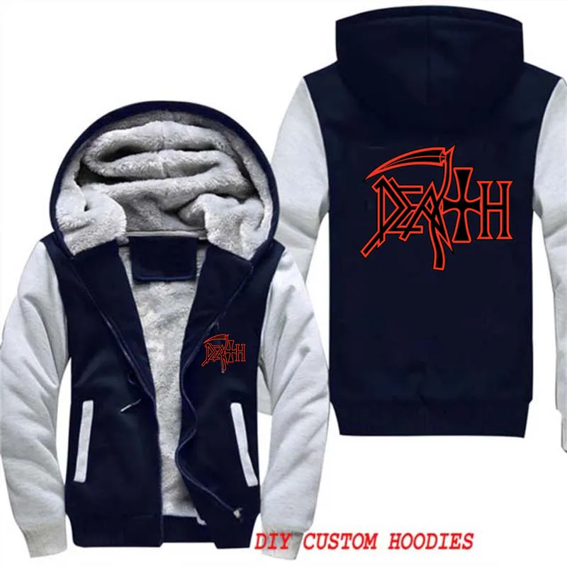 Death Metal Rock Band Heavy Metal Mens Sportswear Tracksuit Pullover Winter Fleece Hoodies Hooded Sweatshirts 2026 Hoody Coat