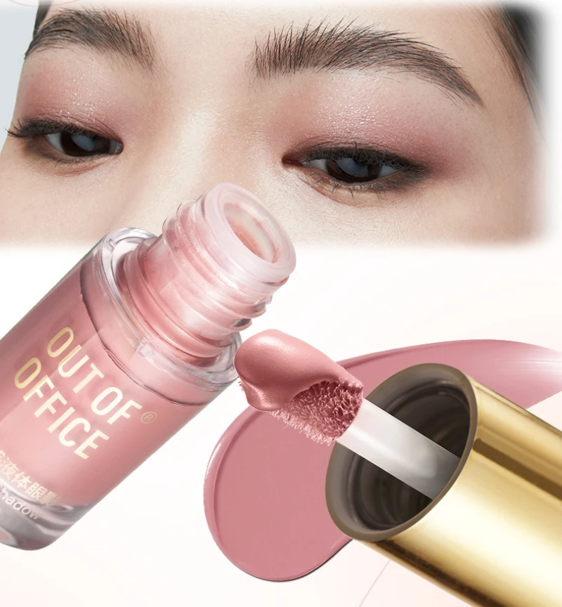 

Out of Office Liquid Eyeshadow Super Flash OOO Matte Thin Shining Shimmer Durable Blush Waterproof Sweatproof Liquid Eye Shadow