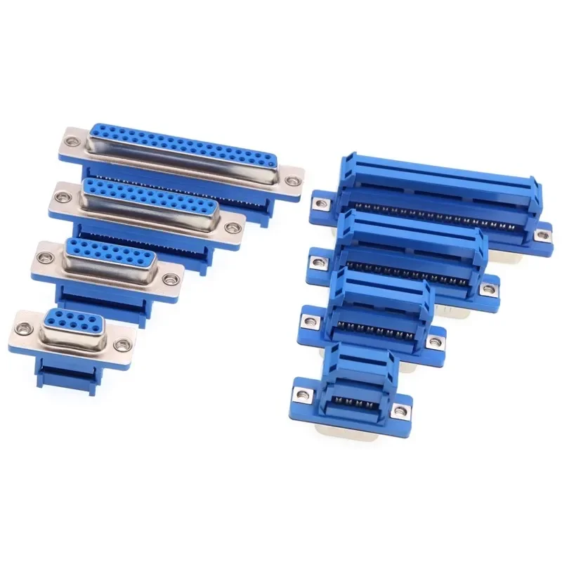 2PCS D-SUB DIDC9 15 25 37Pin DB9DB15DB25 Male Female D-Sub RS232 COM CONNECTO Head line pressing type connector FOR ribbon cable