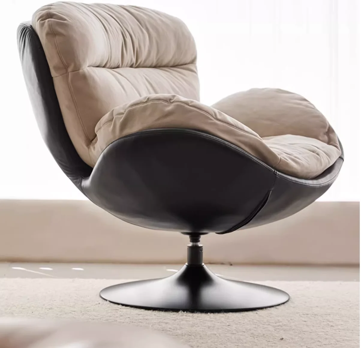 Single person sofa swivel chair