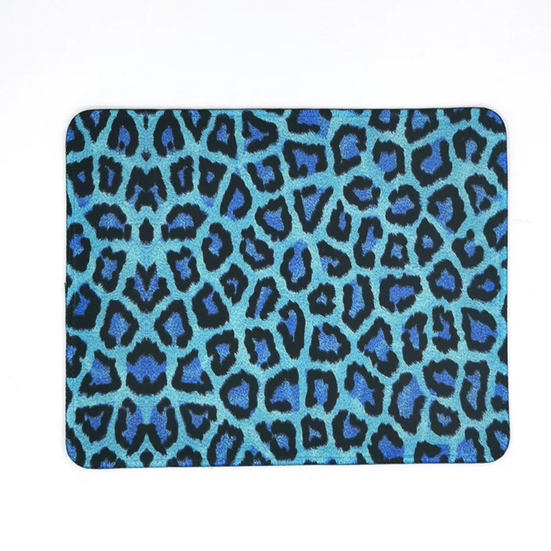 Imagem -05 - Leopardo Impressão Estilo Nórdico Mousepad para Jogos Computador Portátil Mesa Tapete do Mouse Almofada de Pulso Repousa Mesa Acessórios Escritório