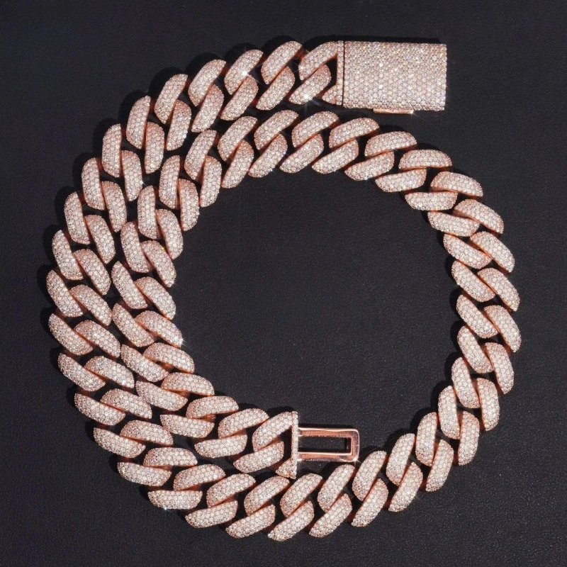 Streetwear Brand Jewelry - Luxurious 22mm Bubble VVS Full Diamond