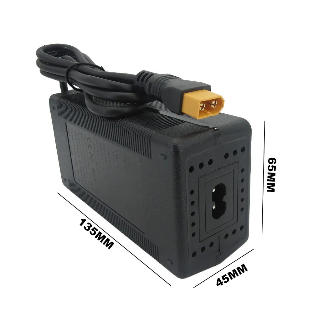 25.2 فولت 5A شاحن ليثيوم تيار مستمر XT60 موصل ل 22.2 فولت 21.6 فولت 6 ثانية شاحن بطارية ليثيوم أيون مع مروحة الولايات المتحدة الاتحاد الأوروبي المملكة المتحدة الاتحاد الأفريقي التوصيل