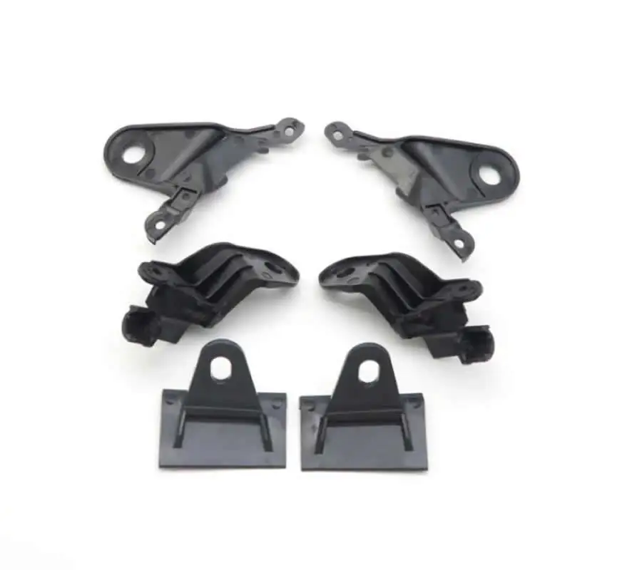 For Lexus NX200 NX300 2014-2021 Replacement Car Headlight Repair Kit Repair Claws Plastic Fixed Corners Black Light Stand