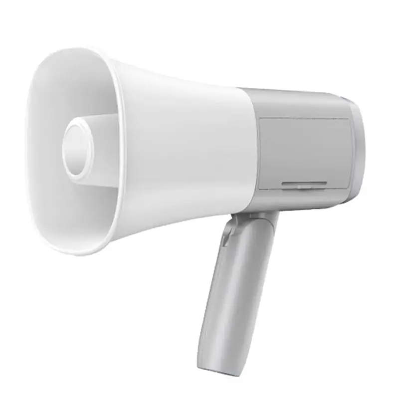 ABMF Bullhorn Speaker Foldable Handle Amplifier, 800m Penetration Bluetooth Portable Megaphone for Outdoor Safe Drill Sports