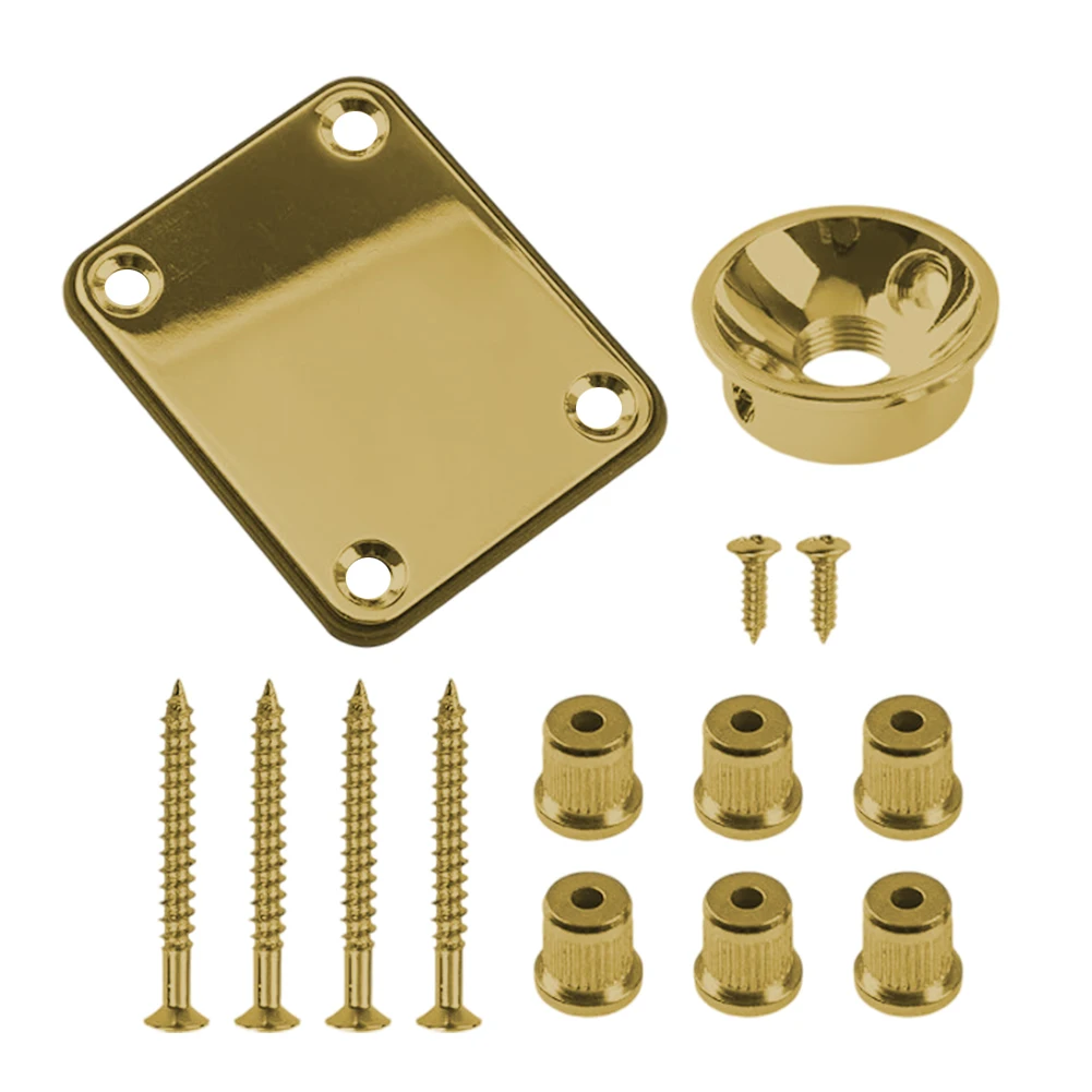 Guitar Enthusiast Electric Guitar Neck Plate Reliable Performance Sturdy Construction Customization Options Easy Installation