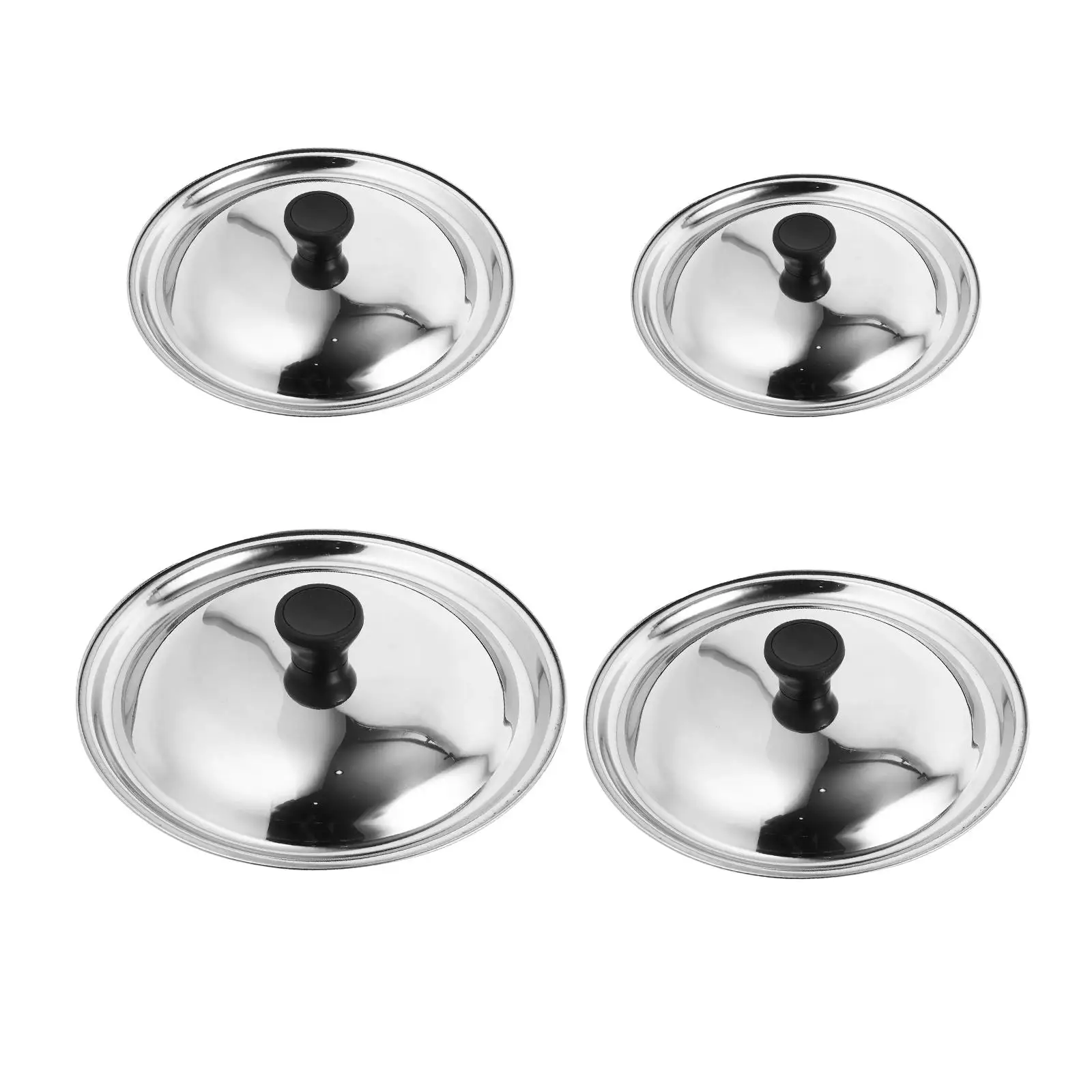 

Крышка кастрюли из нержавеющей стали, крышка для посуды, кухонные гаджеты, универсальная, удобная