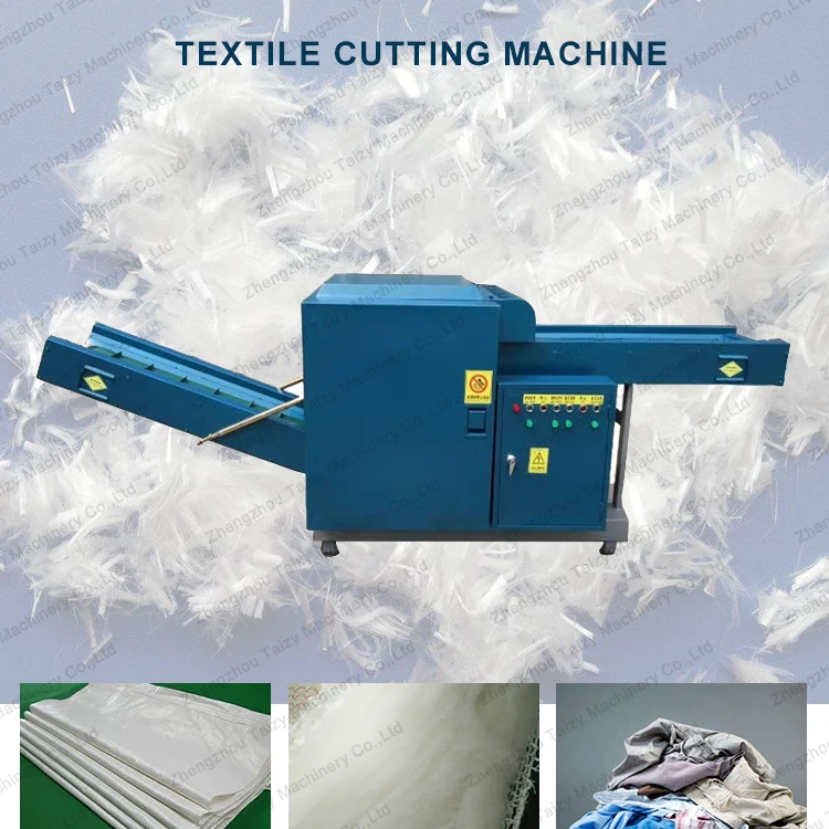 2025 Hot sell New Type Automatic Fibre Textile Cutting Machine Rag Cutter Machinery