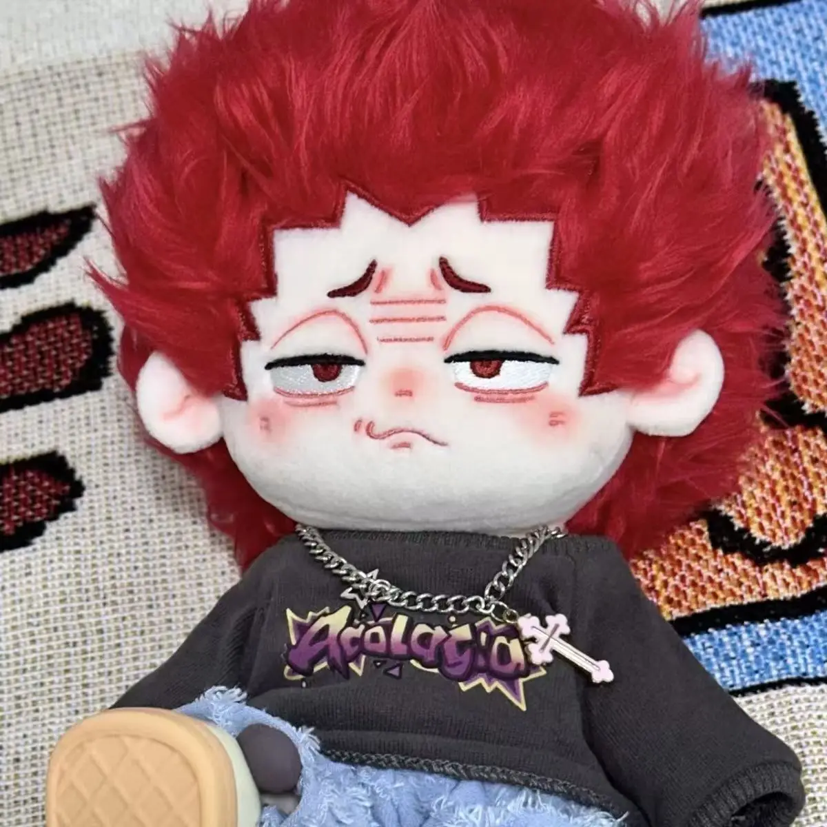 

Stuffed 20cm Anime Haikyuu!! Tendo Satori Anime Figures Plush Cartoon Cotton Dolls Toys Gifts for Children Adults