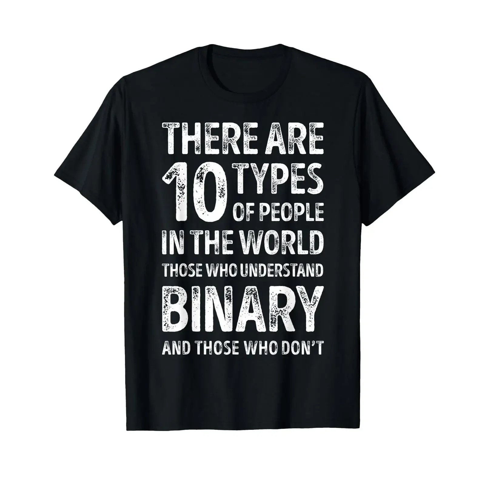 Computer Science Binary Code Coding Programmer T Shirt vintage Washed graphic Unisex Casual Soft Slightly Versatile fashion