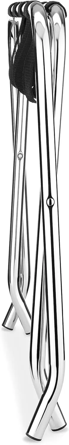 رف أمتعة - قابل للطي - رف أمتعة عالي الجودة لغرفة النوم والفندق وإطار فولاذي قابل للطي وغرفة النوم وغرفة الضيوف والفندق