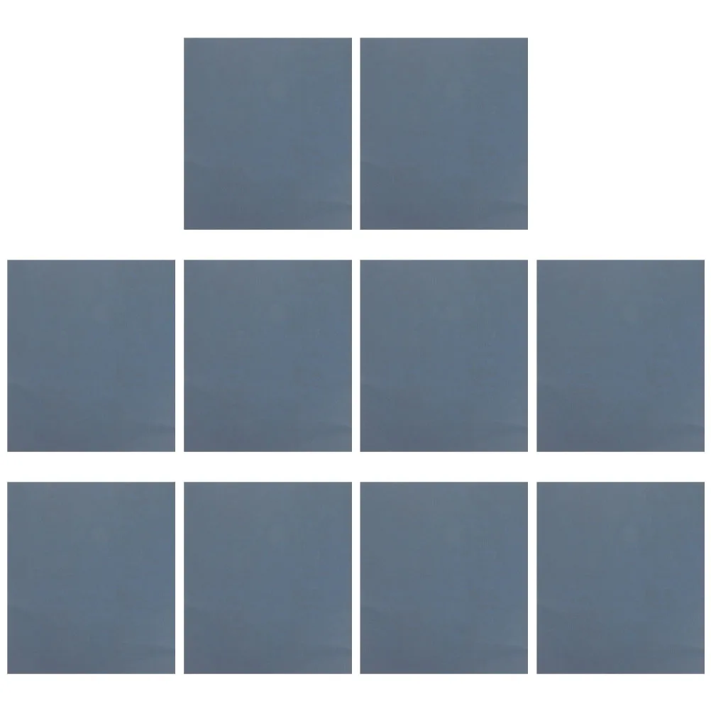 

10 Sheets Bird Cage Sandpaper Accessories for Cages Mats Floor Supply Grinding Pads Liners