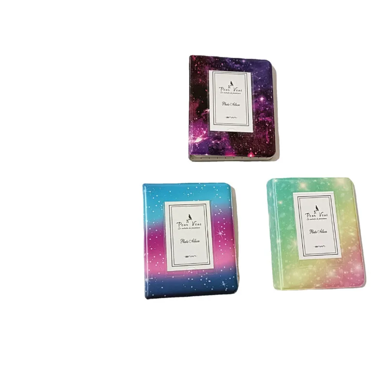 64 Pockets Mini Photo Album CartoonTransparent Photocard Holder Mini  Album Storage Collect Book Name Card Album