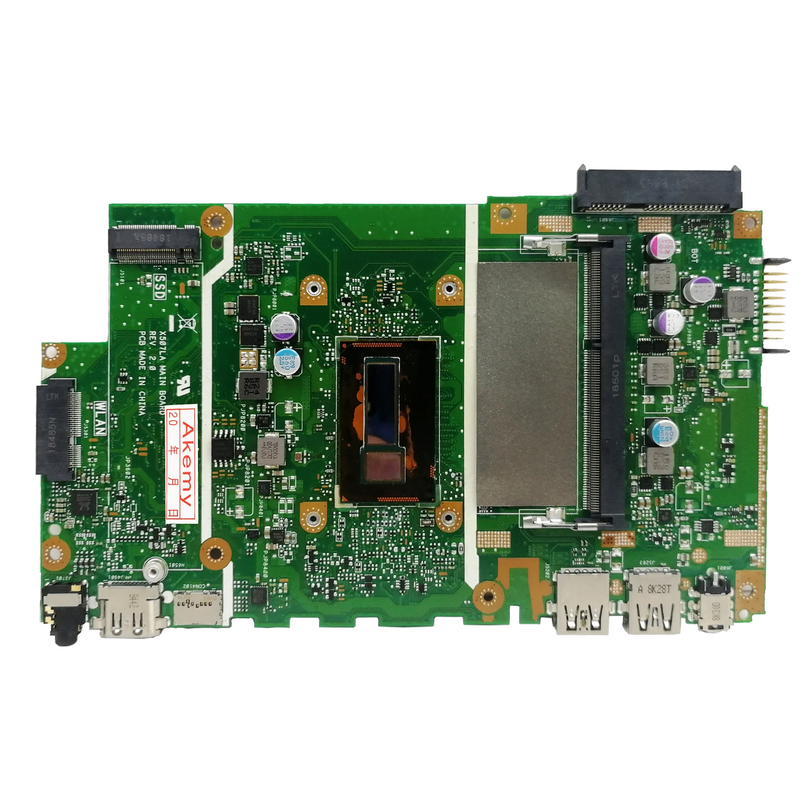 X507LA Notebook Mainboard Para ASUS X507L A507LA R507LA F507LA A507L R507L F507L Laptop Placa-mãe CPU I3 I5 5th Gen