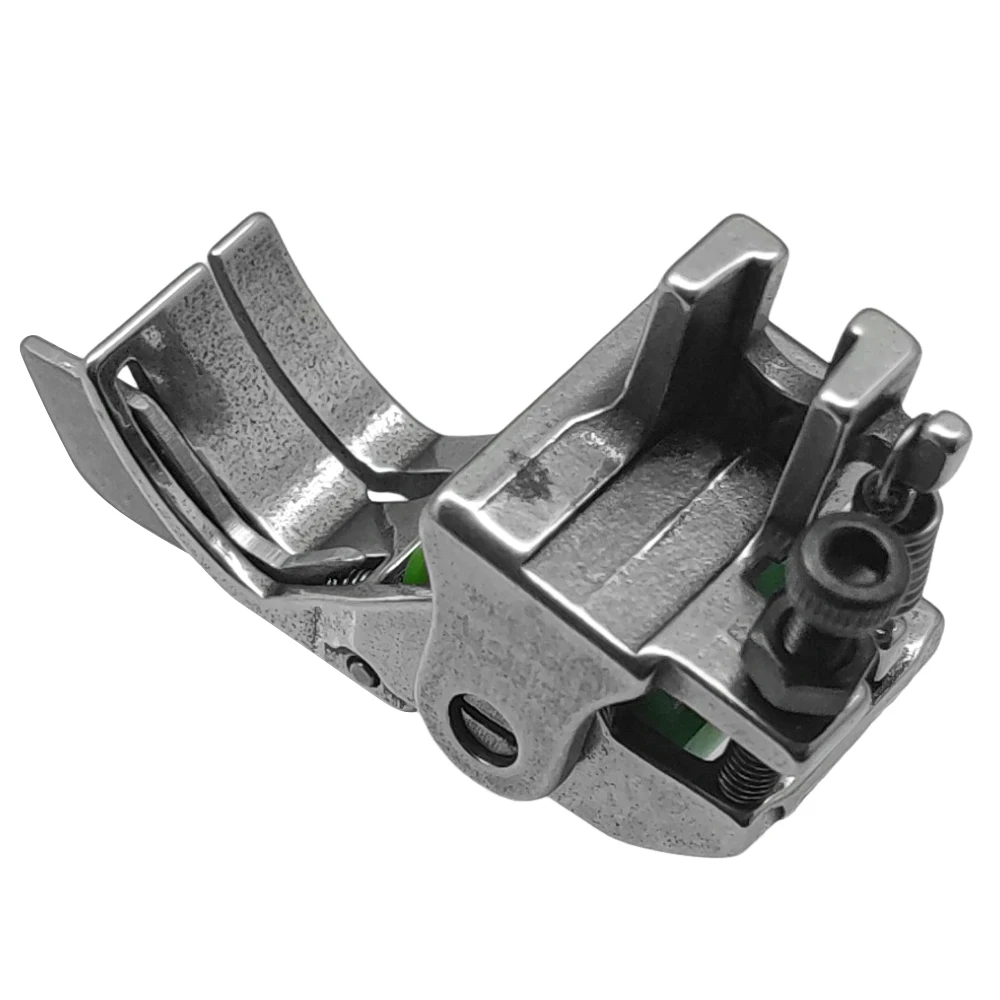 SP-18 Right Left Edge Guide Presser Foot With Roller Wheel For Industrial 1-Needle Lockstitch Sewing Machine Accessories