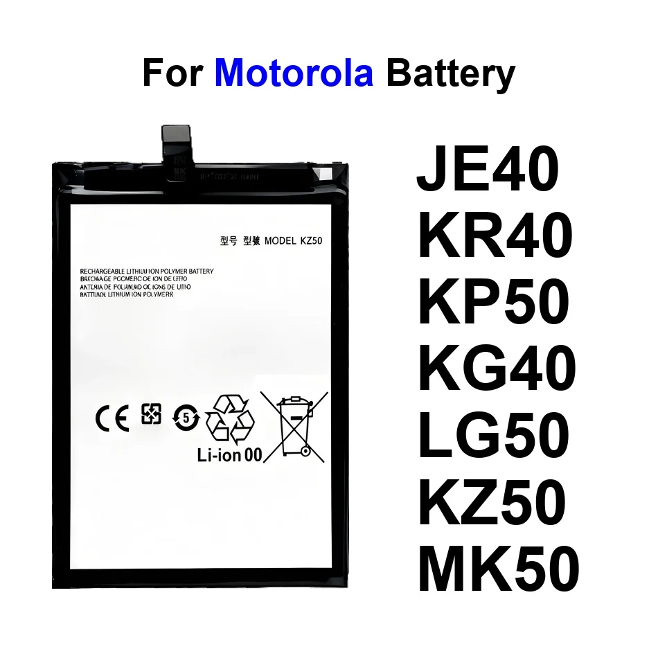 

Аккумулятор MK50 KZ50 для Motorola Moto 5GONE, G7, G8, XT2010-1, Z3, One, Action, Fusion, Macro, P30, Vision, Zoom 2013, 2015, 2016, Plus 5G