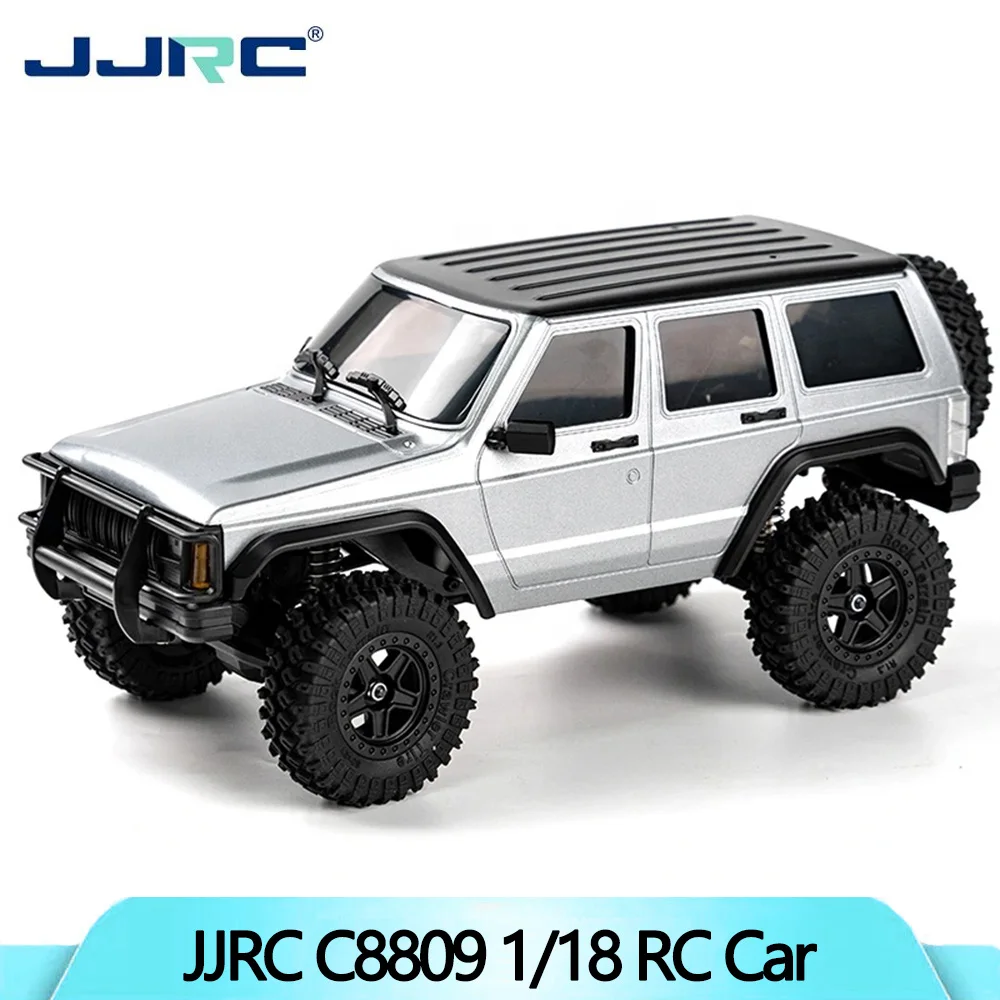 

JJRC C8809 1/18 Scale RC Crawler Car 4WD Electric Off-Road Truck 2.4G Remote Control Climbing Vehicle Gift for Adults Boys