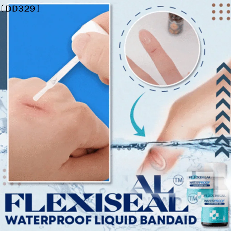 10ml Waterproof First Aid Liquid Bandage Body Skin Glue Gel Wound Dressing Transparent Adhesive Hemostasis Patch Gel〔DD329〕 view 2