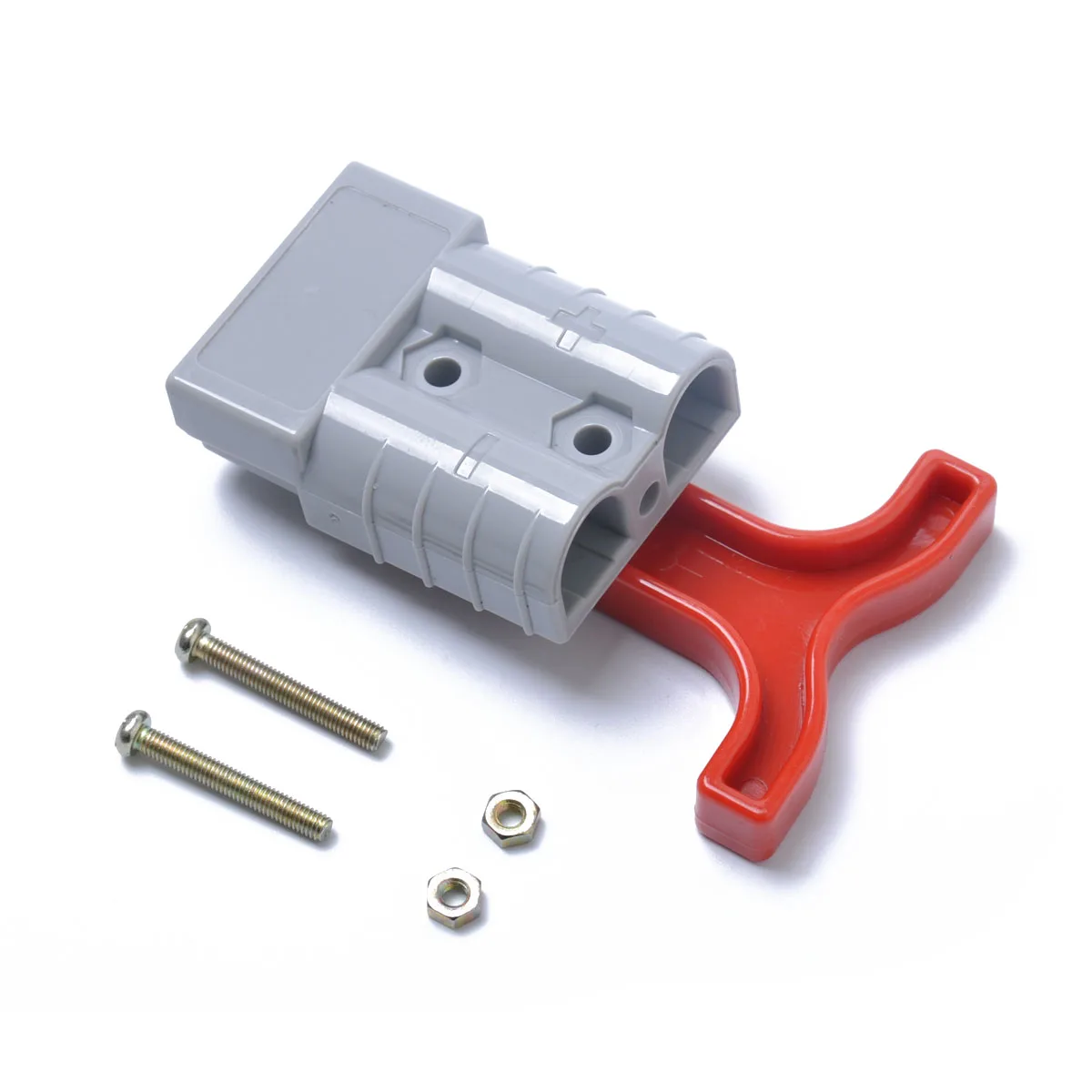 

Forklift Linker Quick Connect Disconnect Plug Connector Electrical Cylinder 1-36V 50A Polycarbonate Copper Vibration