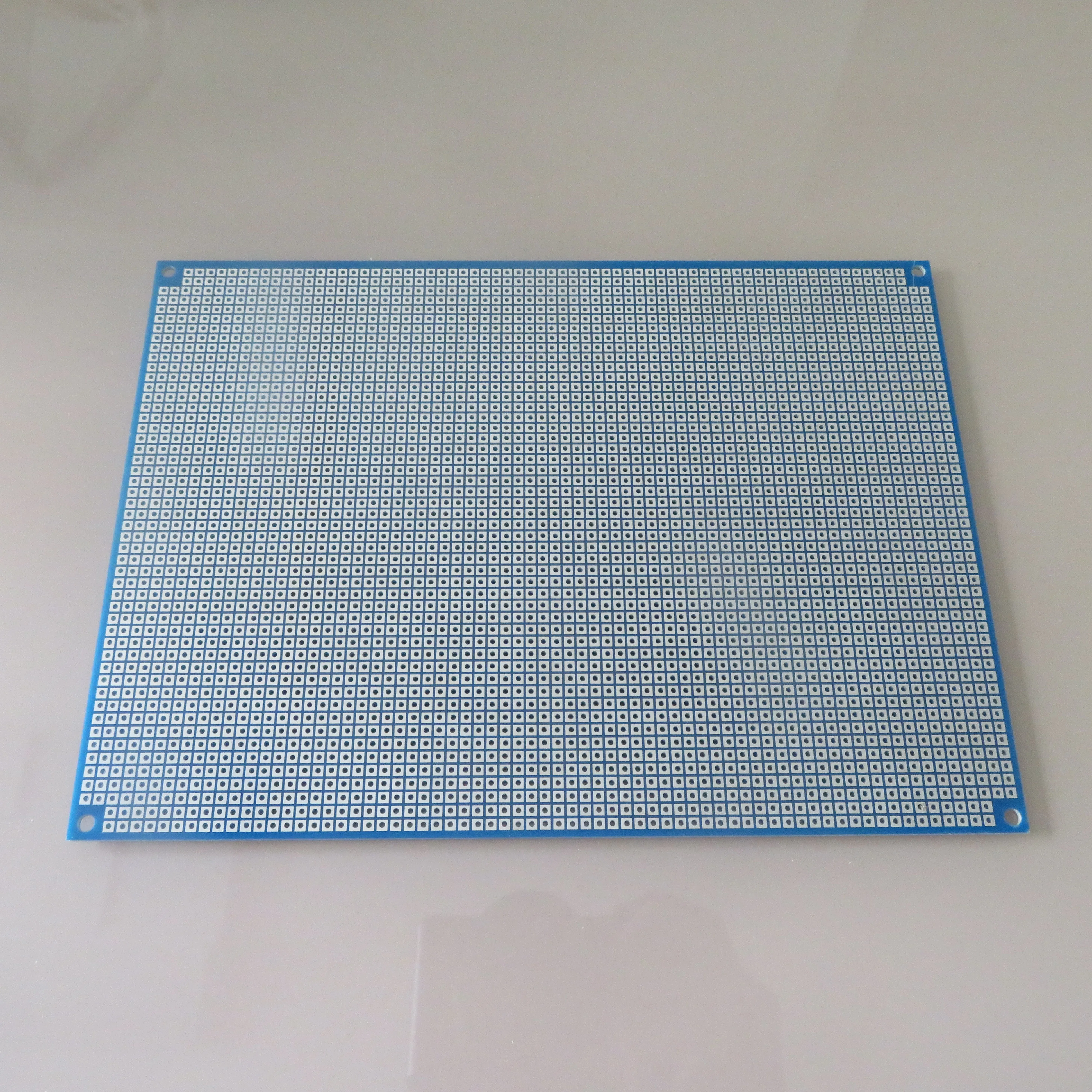 2pcs Jingtongda square pad 15x20cm Fr4 Fibreglass PCB Pitch 2.54mm prototype tinned breadboard single sided circuit board
