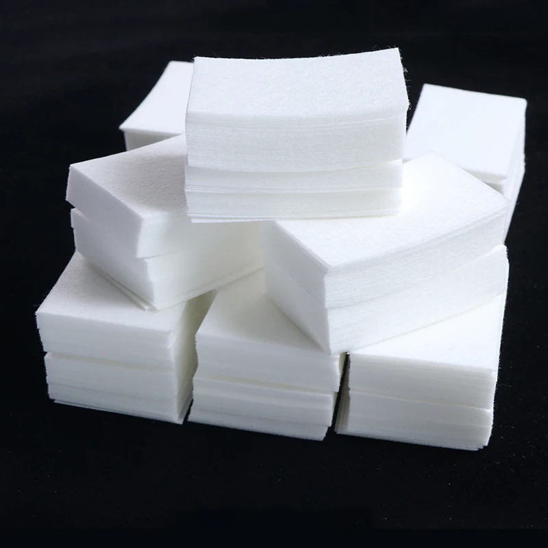 450 stücke Nagellack Entferner Wischen Nagel Reinigung Pads UV Gel Nagellack Entferner Papier Vlies Nagel Pads für frauen Schönheit Salon