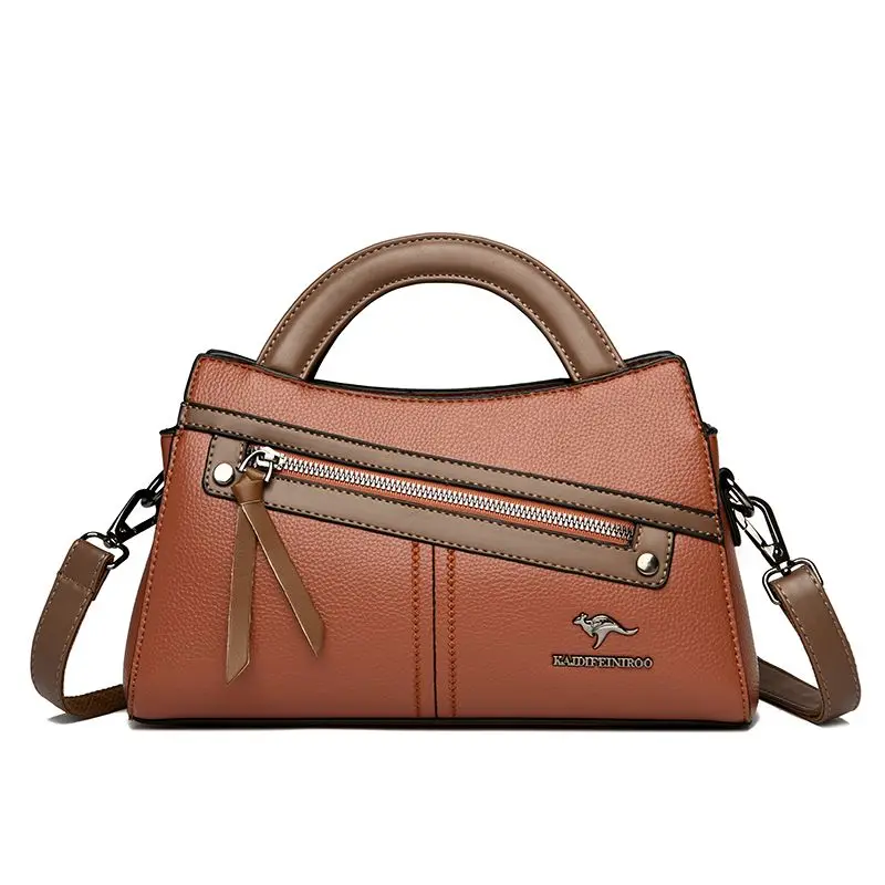 Premium Handbag Women' New Large-capacity Women's Bag Atmospheric Exquisite Simplicity Casual Trend Fashion Personalized Commute