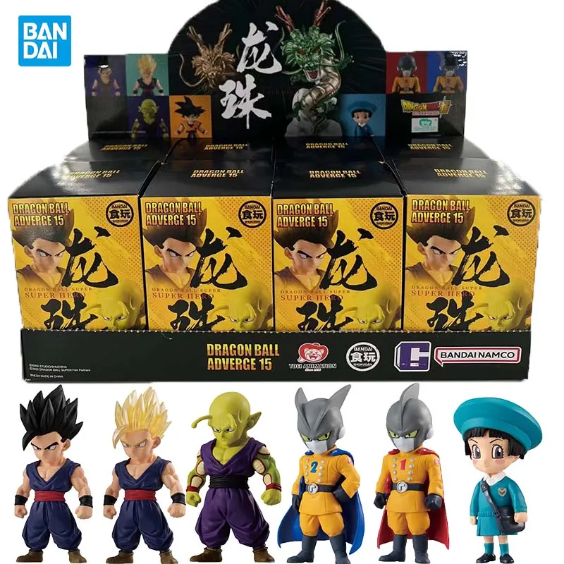 Bandai Digimon Gacha kapsułka pudełko z niespodzianką Dragon Ball Son Gohan Piccolo Super Saiyan Gashapon Anime figurka zabawka dla kolekcjonerów