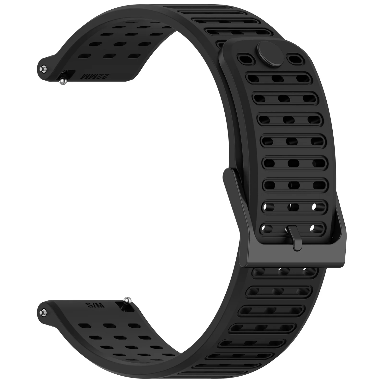 Silikon-Uhrenarmband 22 mm für Suunto Vertical 2/RACE 2 S/Run/Ocean Ersatzband für Suunto 5 9 Peak Pro Armband – Detail 5