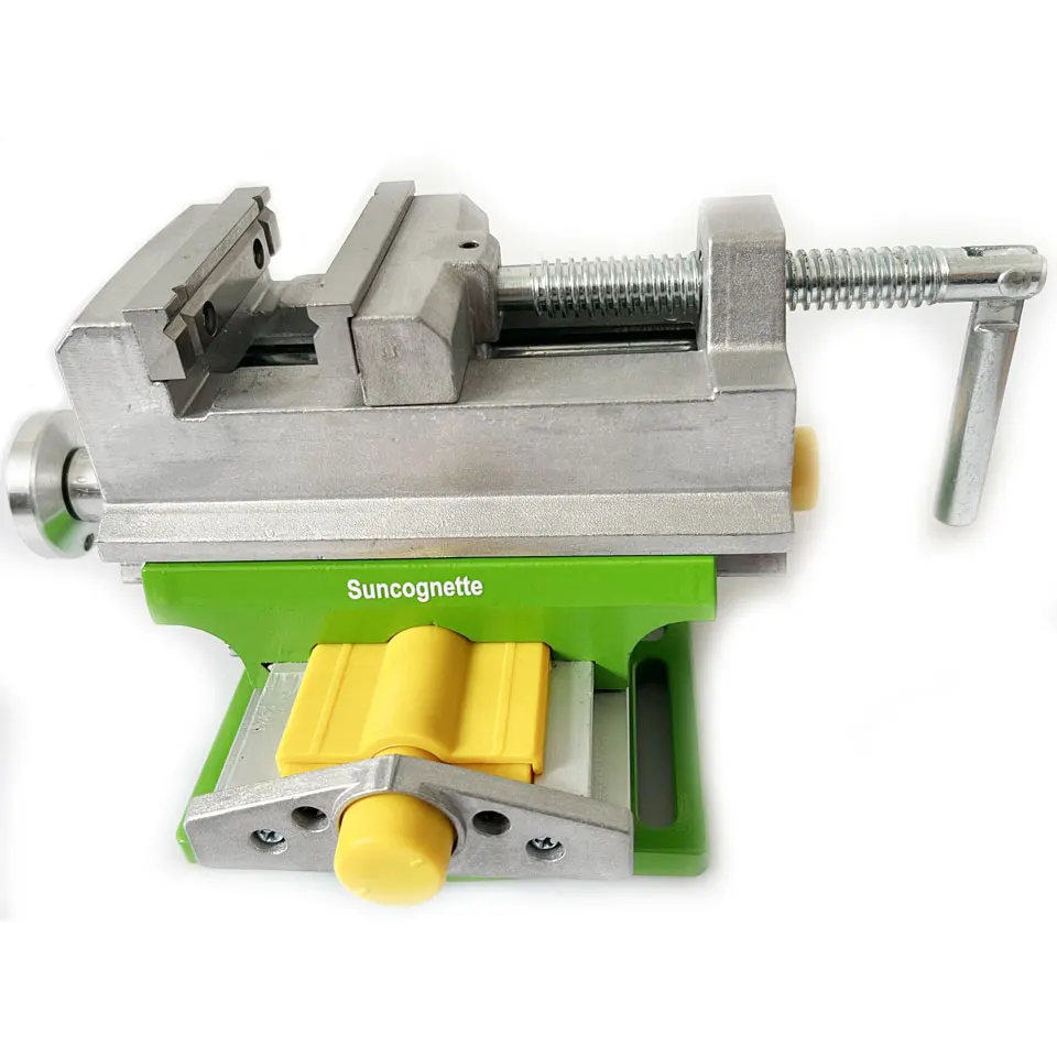

Suncognette Cross Sliding Vise with Compound Slide for Mill and Drill Press,Machine tools for the precision clamping work pieces