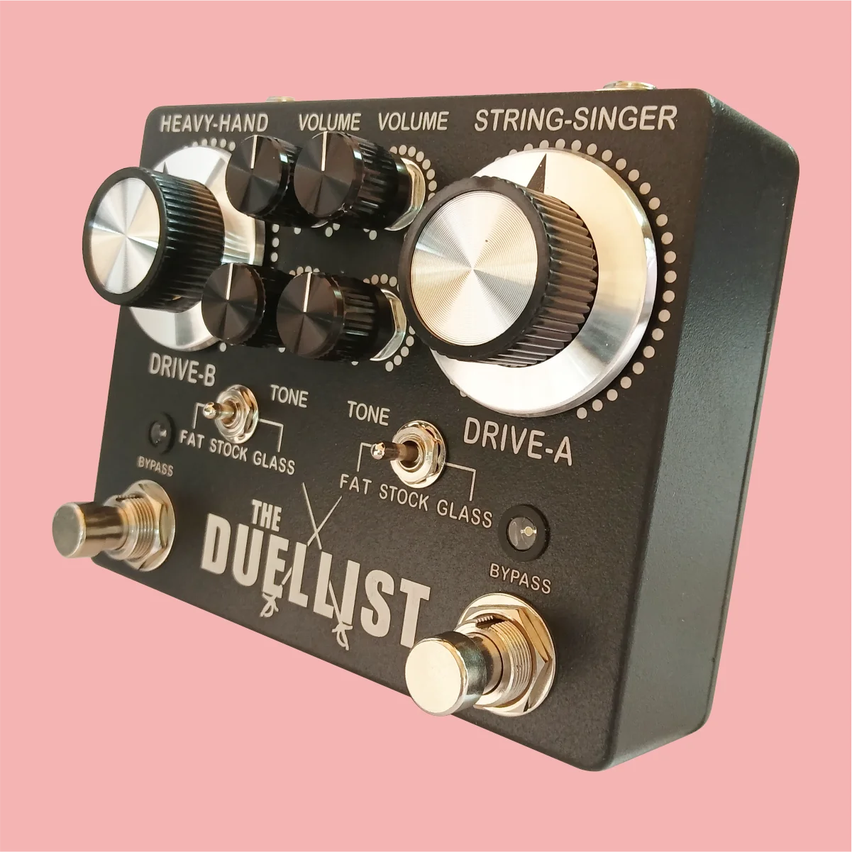 big-man-guitar-pedal-classical-version-v12-king-tone-duellist-overdrive-distortion-effect-pedalclassic-effect-pedalblack