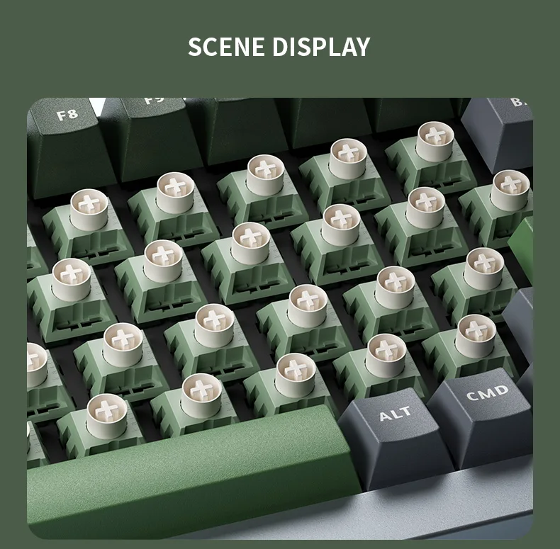 1/3/5Pcs Kailh BOX Avocado Pro Schalter 5Pins Linear Volle POM Benutzerdefinierte Mechanische Tastatur Spiel Switchs DIY Kit Fabrik Geschmiert – Detail 8